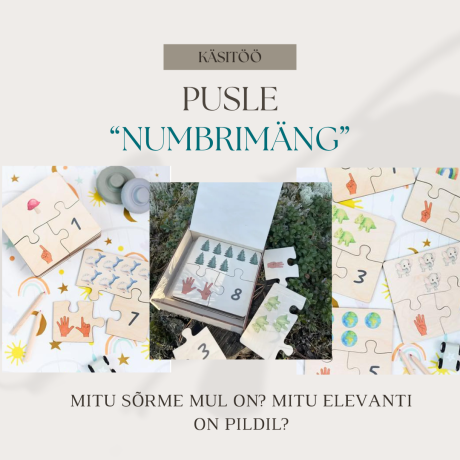 Numbrimäng - käsitöö